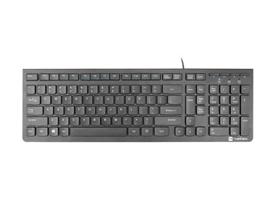 Zdjęcie produktu dla NATEC Discus 2 Klawiatura USB USB US Slim