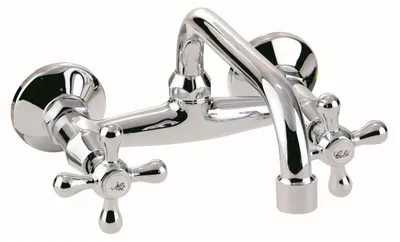 Image de Robinet mitigeur RETRO pour lavabo mural