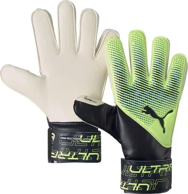 Immagine prodotto di Guanti da portiere Puma Ultra Protect 3 RC, verde e nero, modello 41819 01 - taglia 10
