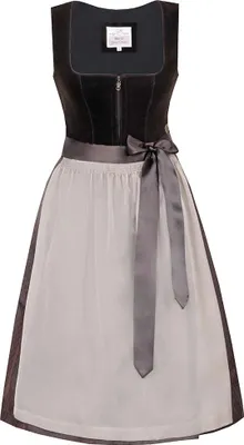 Produktbild von Dirndl Bidingen 75cm Länge lakritz 36
