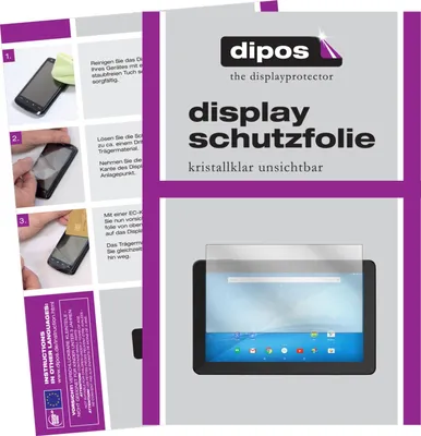 Produktbild von 2x Schutzfolie für Format 19.0 Zoll 377 x 302 mm klar Displayschutzfolie Folie Display Schutz dipos