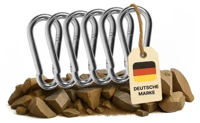 Obrázok produktu pre Dönges hasičský karabín DIN 5299 C, 5 x 50 mm, 120 kg (karabín so západkou)
