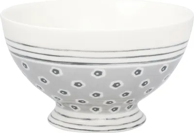 Produktbild von Greengate Malia Suppenbowl grey 0,5l