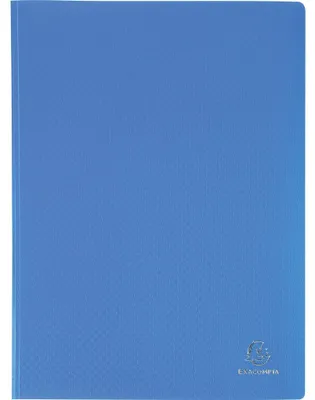 Produktbild von Exacompta Sichtmappe 8822E A4 PP 20Hüllen hellblau