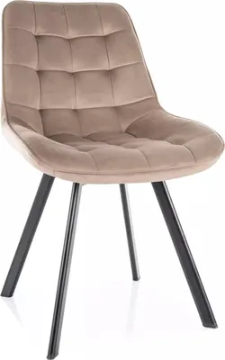 Produktbild von Esszimmerstuhl EIRA – dunkelbeige/schwarz