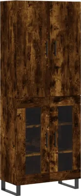 Immagine prodotto di Credenza Rovere Fumo  69,5x34x180 cm in Legno Multistrato