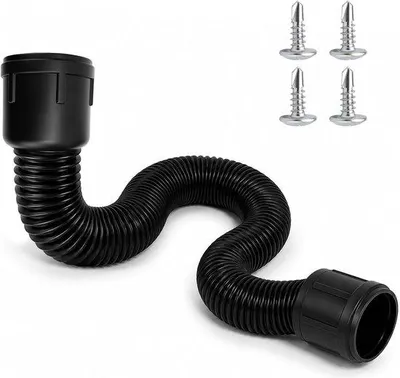 Produktbild von Verlängerung für Abflussrohre, flexibles Regenrinnenrohr, Fallrohr