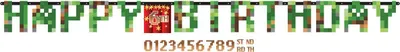 Immagine prodotto di Collana di compleanno Happy Birthday TNT Game On Miner Gamer 320 cm di lunghezza Decorazioni per feste