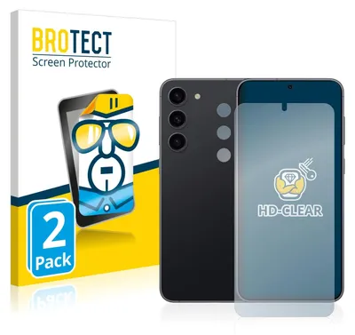 A product package for screen protectors, with a phone and a screen protector shown.