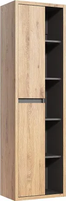 Produktbild von Hängende Badezimmersäule - Helle Naturfarben - H 170 cm - PURNAL
