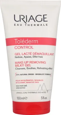 Image de Uriage Tolederm Control Make-Up Milk Gel 150ml - Gel démaquillant efficace