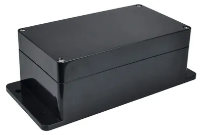 Produktbild von Therlan Abzweigdose Schwarz Wasserdicht, Elektronik Gehäuse Kunststoff, IP65 Anschlussdose ABS Gehäuse Abzweigdose Aufputz Verteilerdose Außen Wasserdicht Verteilerdose Schwarz (158 * 90 * 60mm) – Grö