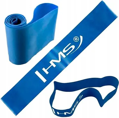 Produktbild von HMS GU04 Trainingsband Widerstand 13,5-20,5 kg Blau