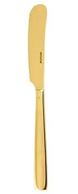 Productafbeelding van Sambonet Flat Edelstahl/PVD Gold Buttermesser Vh. S0015-S00017-S0104 62712G73