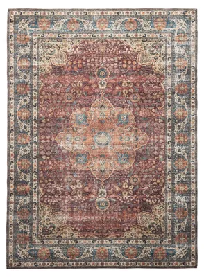 Zdjęcie produktu dla Dywan zewnętrzny - kairo Medallion Bordowy