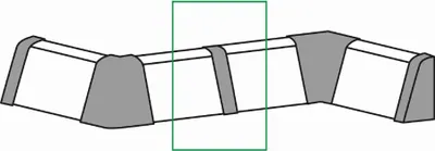 Produktbild von Neuhofer Zwischenstück für Fußleiste silber bedampft