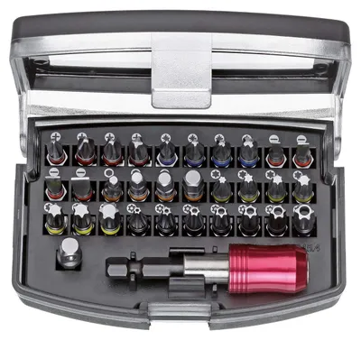 Produktbild von 1/4" Schraubendreher-Bit-Satz 32-TLG