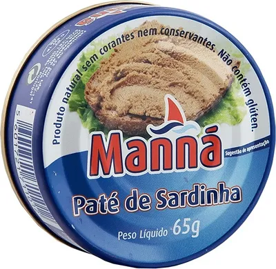 Image de Pâté de sardines 65g de Manna du Portugal