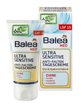 Produktbild von Balea Med Advanced Anti-Wrinkle Day Cream Spf 15 - 50ml Skin Renewing Moisturizer