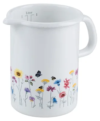 Image de Riess Mètre de cuisine ⌀10cm 1L Flora émail