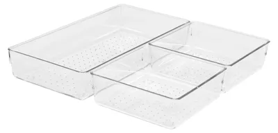 Produktbild von Küchen-Schubladenorganizer PET, 3er-Set