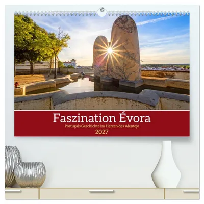 Produktbild von Faszination Évora (hochwertiger Premium Wandkalender 2027 DIN A2 quer), Kunstdruck in Hochglanz