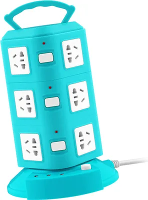 Obrázok produktu pre Napájací pásik typu veža Multifunkčná zásuvka Ochrana proti preťaženiu Prenosná zásuvka s USB portom 220V 10A