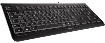 Productafbeelding van Cherry KC 1000, USB, voor PC/server, kantoor, zwart, 1,8 meter, USB