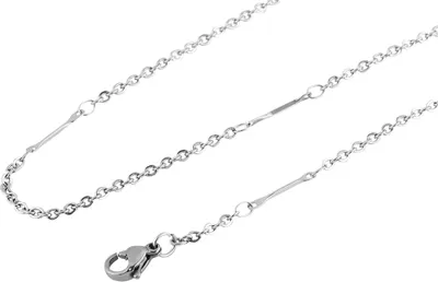 Produktbild von Akzent Ankerkette, Edelstahl, silberfarben, Stärke 2mm