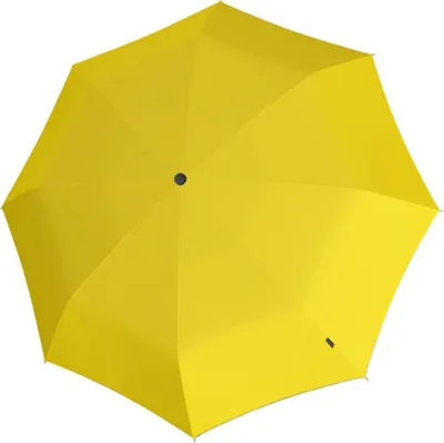 Produktbild von Knirps Taschenregenschirm Regenschirm A.200 Medium Duomatic Sun gelb