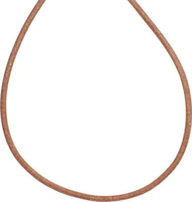 Produktbild von 2mm Lederschnur Lederkette aus braunem Leder Lederschmuck, 100cm