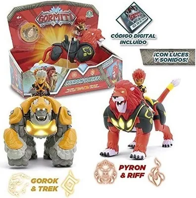 Produktbild von Giochi Preziosi Gormiti Hyperbeasts DX 15 cm, 4 Jahr(e), Mehrfarbig