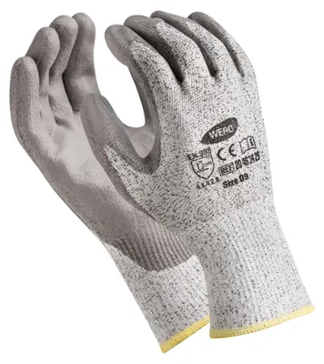 Produktbild von Diamant Schnittschutzhandschuh CUT B grau, Gr. 9