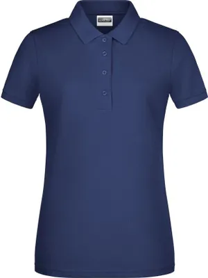 Produktbild von Ladies' Basic Polo Klassisches Poloshirt navy, Gr. XXL