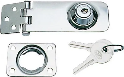 Obrázek produktu pro Zámek s klíčem 80 × 30 mm, 1 ks