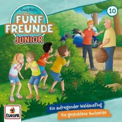 Produktbild von Fünf Freunde Junior 10: Ein aufregender Waldausflug / Die gestohlene Buchseite