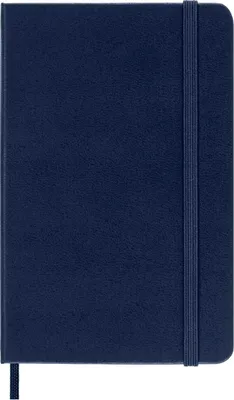 Produktbild von MOLESKINE Notizbuch P/A6 blanko Hardcover blau
