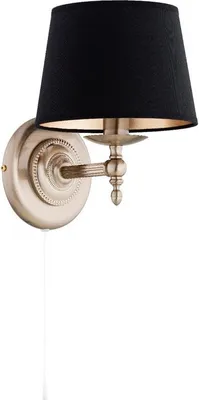 Produktbild von Wandleuchte, klassisches Nachbildung, golden, ROKSANA, 1xE14, 10W, ALF91521, Marke: Alfa