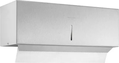 Wagner-EWAR Papierauflagenspender WP2405 Edelstahl für Aufputzmontage