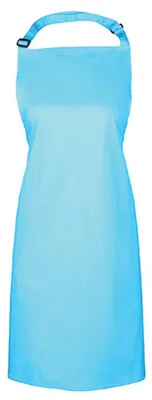 Image de Premier - Tablier à bavette « Colors Collection » LT5796 (86 cm x 72 cm) (bleu-vert)
