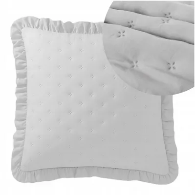 Obrázek produktu pro Łóżkoholicy Dekorativní povlak na polštář 45x45 cm s volánkem