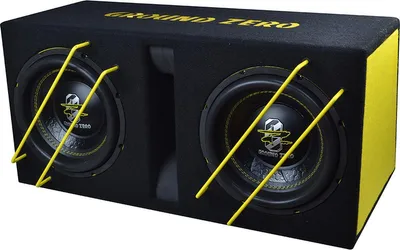 Produktbild von Ground Zero GZIB 2.10SPL SPL Bassreflex Gehäusesubwoofer 2 x 25 cm