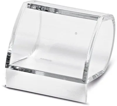 Productafbeelding van Ibenzoa® Acryl-kantooraccessoire voor paperclips, transparant – elegante organizer voor paperclips, 8,5 x 7,7 x 6,4 cm, 0,5 cm dik, eenvoudig te vullen