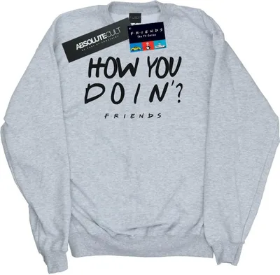 Produktbild von Friends - "How You Doin?" Sweatshirt für Herren BI48722 (M) (Grau)
