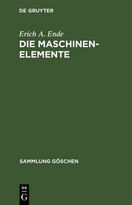 Produktbild von Die Maschinenelemente