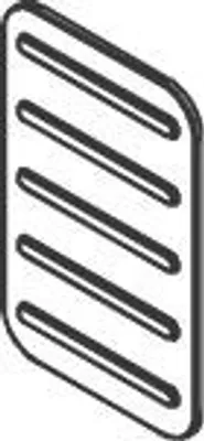 Produktbild von DINEX Hitzeschutzblech 49895 für MAN TGA 674mm 375,5mm 17mm