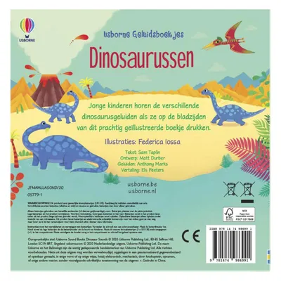 Produktbild von Soundbuch Dinosaurier