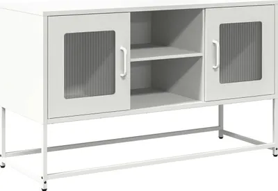 Produktbild von TV-Schrank Weiß 100,5x39x60,5 cm Stahl