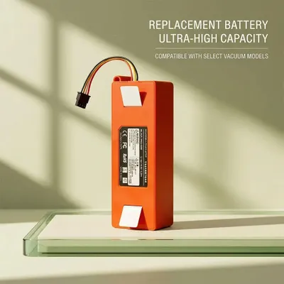 Produktbild von Staubsaugerroboter Akku - Li-Ion Ersatzakku - 14,4V 12800mAh - Set mit 4 Batterien - Kompatibel mit S50 S51 S55