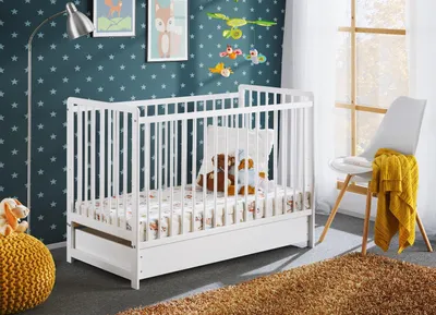 Obrázek produktu pro Dětský pokoj, postel, vybavení, design, moderní dětská postýlka, dřevěný nábytek